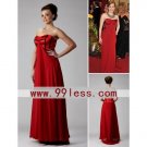 The 81st Oscar Amy Adams Column Sweetheart Evening Dress