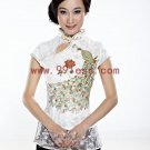 Women's Gold Phoenix Lace Chinese Suit