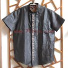 Men's Simple Chinese Shirt Black