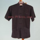 Men's Dragon Embroidered Chinese Cotton Shirt