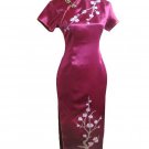 Grace Chinese Dress Evening Gown Burgundy 9QIP-0090