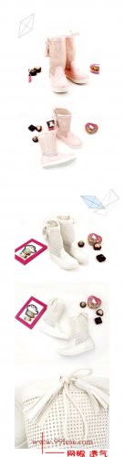 Mid-calf Breathable Mesh Eyelet Tassel
