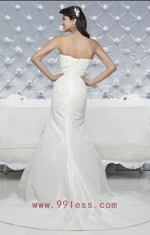 Strapless Wedding Dress Style 0031