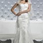 Strapless Bead Wedding Dress Style 0019