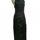 Sexy Chinese Satin Black Chinese Long Dress/Chinese Gown/Oriental Style Dress 9QIP-0038