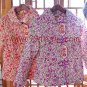 Cute Women's Chinese Jacket Patterned with Flora