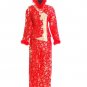 Red/Wedding Chinese Long Dress/Chinese Gown/Oriental Style Dress 9QIP-0273