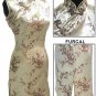 Cute Mini Chinese Dress golden 9QIP-0184