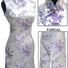 Cute Mini Chinese Baby Doll Dress Lavender 9QIP-0183