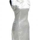 Cute Mini Chinese Dress White 9QIP-0178