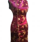 Clubs Chinese Wedding Dress Burgundy 9QIP-0167