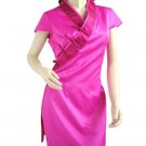 Min Chinese Rose White Like the Min QiPao 9QIP-0214/Chinese Gown/Oriental Style Dresses