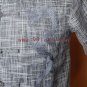 Men's Shadow Plaid Chinese Shirt Patterned with Dragon
