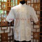 Men's Chinese Shirt Patterned with Bamboo
