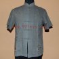 Men's Chinese Shirt with Chinese Character Emboidery Gray