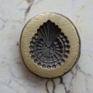 Vintage Brass Die Pendent Making Hand Casting Jewelry Mold Stamp Seal