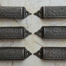 Victorian Cast Iron Cup Pull Handle Rustic Cabinet Kitchen Drawer Handle 6 Pcs