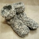 Soft, Light Lavender Heat Aromatherapy Leopard Bootie/Sock