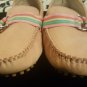 Ralph Lauren Girls Pink Suede Slip-On Shoes Loafers, Size 3