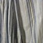 Women's Blue White Striped Fever Peasant Top Shirt, Size 3X