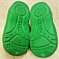 Teenage Mutant Ninja Turtles Green Clogs Sandals Shoes Size 7/8 Slip-On