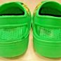 Teenage Mutant Ninja Turtles Green Clogs Sandals Shoes Size 7/8 Slip-On