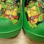 Teenage Mutant Ninja Turtles Green Clogs Sandals Shoes Size 7/8 Slip-On