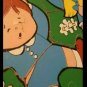 Vintage Wood Puzzles Jack Jill, Animals Number, Cardboard Frame-Tray, Lot 5
