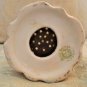 Vintage Nippon Hand Painted Sugar Shaker Hat Pin Holder Gold Gilded