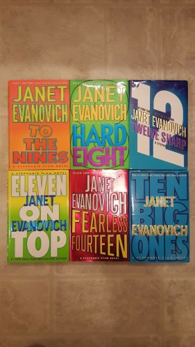 Janet Evanovich A Stephanie Plum Crime Fiction Novels, Lot of 6