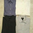 Men's LS Dockers, Calvin Klein, Club Room, etc, Dress/Casual Shirts, Sz L, Lot 4
