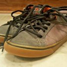 LN Boys Casual Khaki/Grey High Top Ankle Sneakers Every Day Leather Shoes