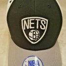 NWOT Brooklyn Nets NBA Spalding Headware Blk/Wht/Grey Youth Basketball Cap/Hat