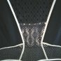 BCBG Maxazria Black with Black Lace Knee-Length Dress, Size 4