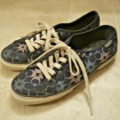 Coach Women's Kalyn Geo Signature 'C' Logo Sneakers Shoes Navy Size 7