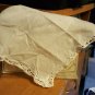 Beverly Clark Collection White Heirloom Handkerchief, Wedding, Mother of Bride