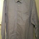 Men's Blue check, Grey, & Black Calvin Klein Dress/Casual Shirts, XL, Lot of 4