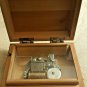 Vintage Hummel Wood Music Box, Hummel-Like Figurine, 1972 Annual Plate, & Plaque