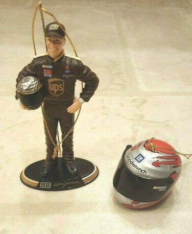 NASCAR Ornaments Jarrett Stewart Harvick Christmas Ornament 2004 Holiday Helmet