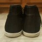 Mens Ben Sherman SZ 11 Blk Faux Leather/Canvas High Top Casual Sneakers Lace Up