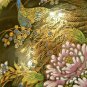 Vintage Black MCI JAPAN VASE Japanese Pheasants Peacocks Bird Urn Flower Flo