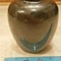 Vintage Black MCI JAPAN VASE Japanese Pheasants Peacocks Bird Urn Flower Flo