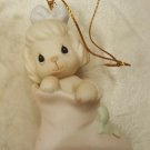 Precious Moments Holiday Ornament When The Skating's Ruff Puppy Ice Skates