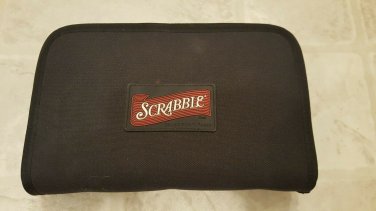 Scrabble Folio Edition Crossword Game Parker Brothers 2001 Zip Travel Case