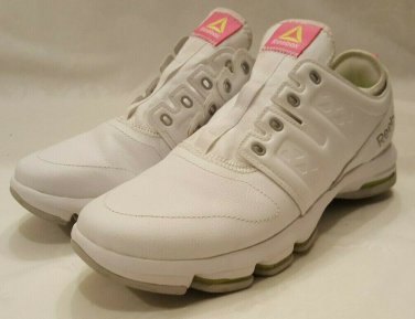 Reebok Women's White Cloudride DMX Leather Walking Shoes