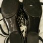 Cole Haan Black Cross Strap Slide Sandals
