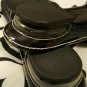 Cole Haan Black Cross Strap Slide Sandals