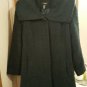 Women's Alfani Green Teal Wool Blend Winter Pea Coat Jacket, Size XL