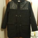 Catimini Boy's Black Winter Jacket Coat with Hood, Size 12, EUR 12A