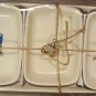Rae Dunn Pottery by Magenta Stamp Clip Tape Desk Office Organizer Trays Dish